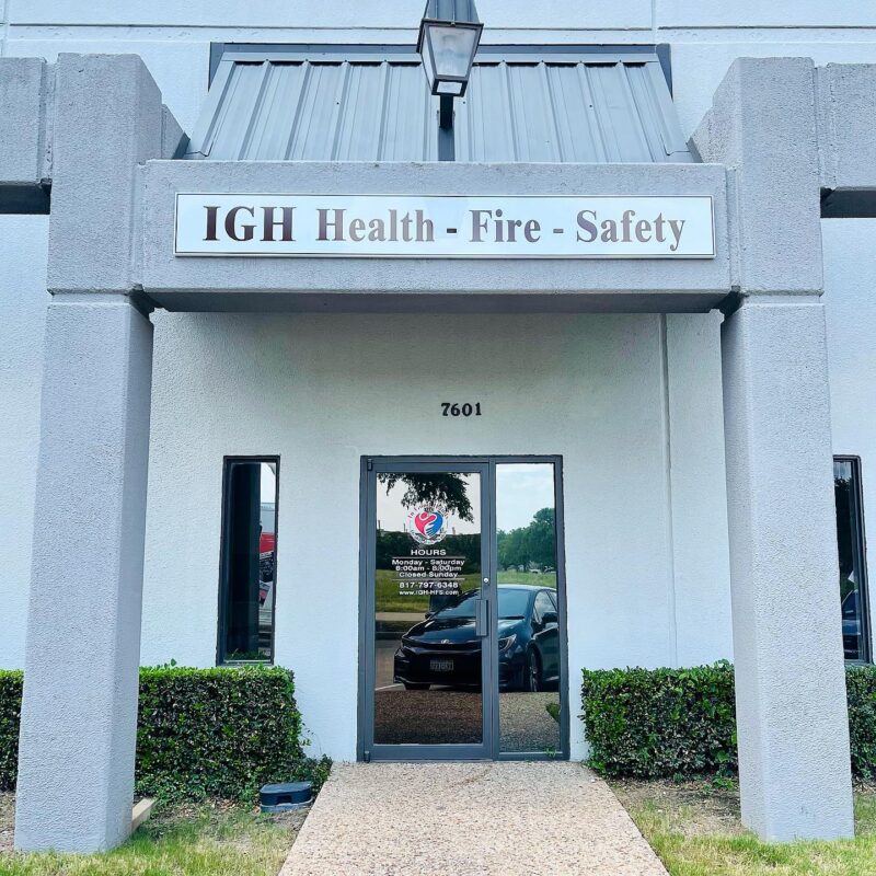 IGH Health Fire and Safety store front