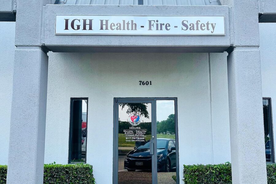 IGH Health Fire and Safety store front