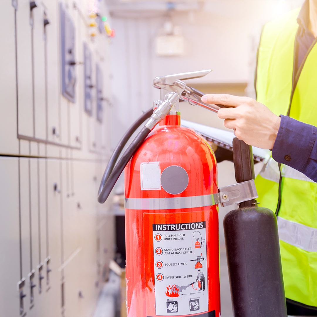 fire extinguisher inspection, maintenance, and recharging